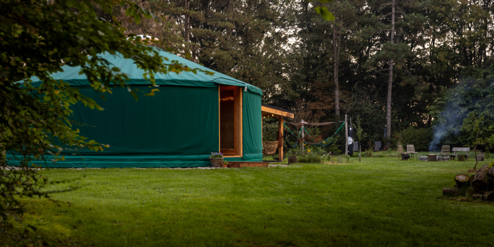 De yurt in Winterswijk